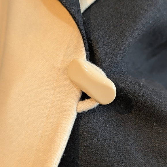 Donnybrook Vintage 90s Colour Block Wool Statement Coat, Size L/XL - Picture 5 of 8